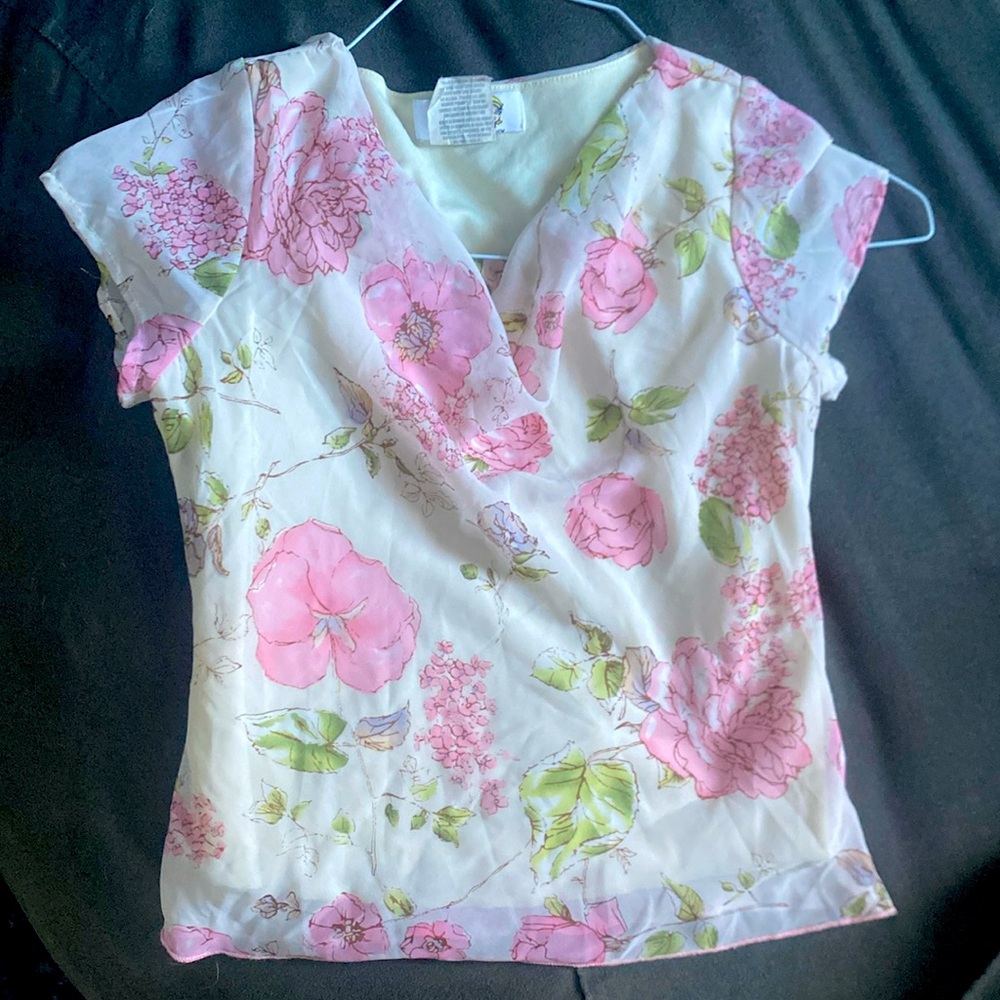 Cute white blouse